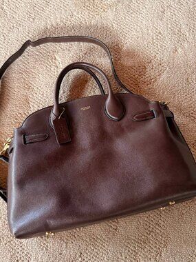 COACH Empire Large Soft Leather Carryall Bag 40 (Maple)